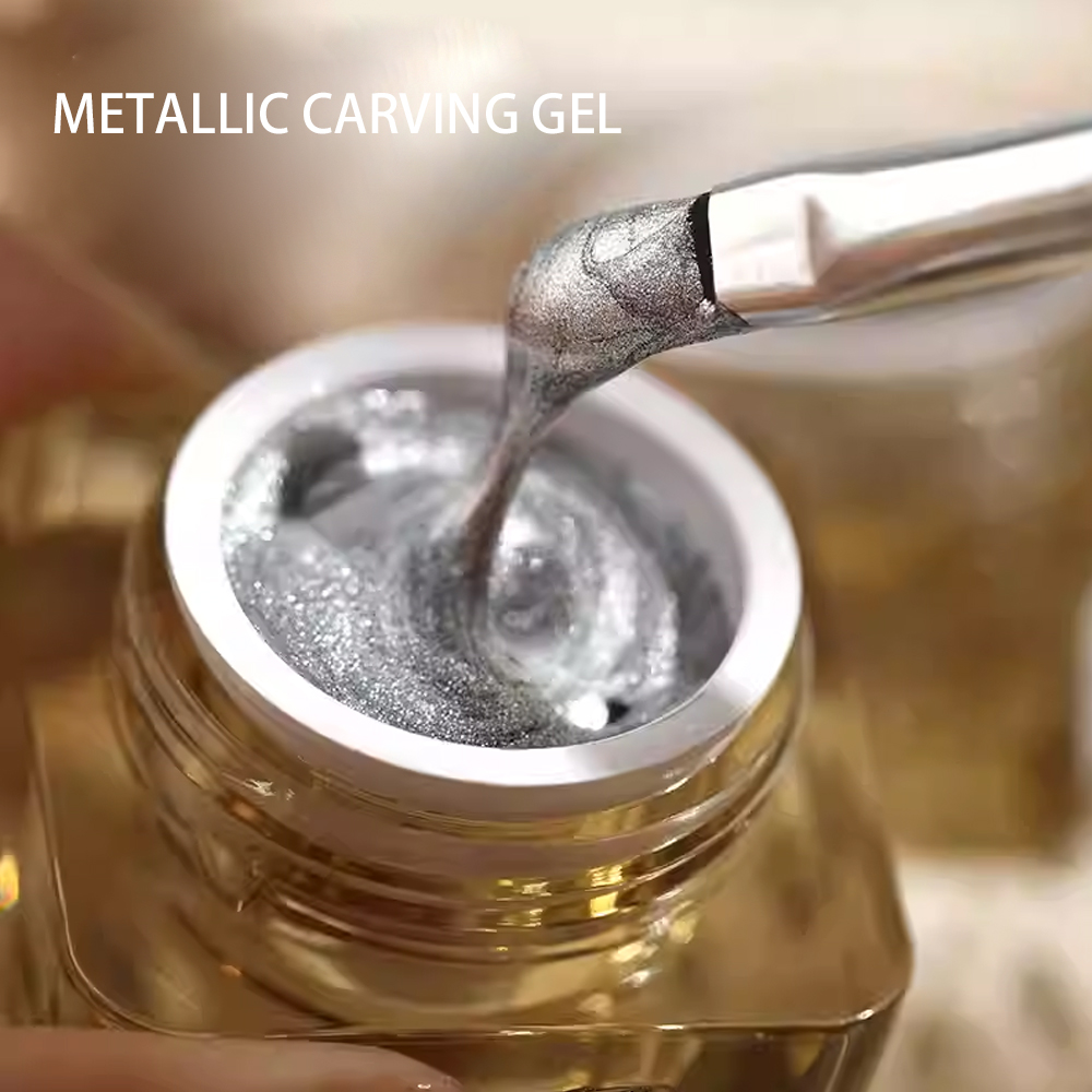 8g Metallic Carving Gel 3D Emb - Resin Art Of Rose ulasan dan harga