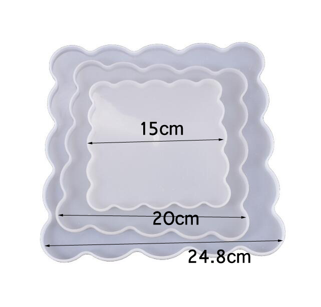 3 Layer Silicone Mold for UV E - Resin Art Equipment ulasan dan harga