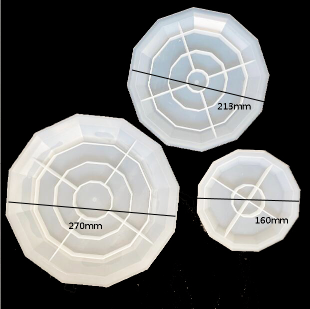 3 Layer Silicone Mold for UV E - Resin Art Equipment ulasan dan harga