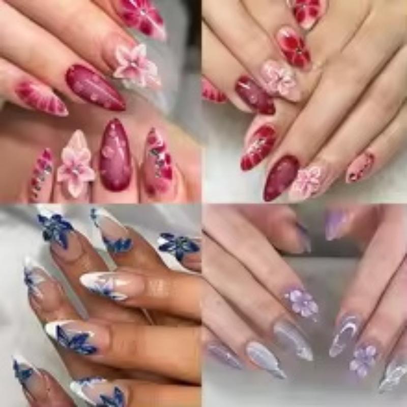 Silicone 3D Flower Nail Mold f - Resin Art Using Flowers ulasan dan harga