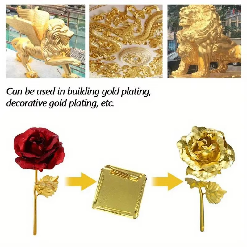 100pcs Imitation Gold Sliver C - Resin Art For Anniversary Gift ulasan dan harga