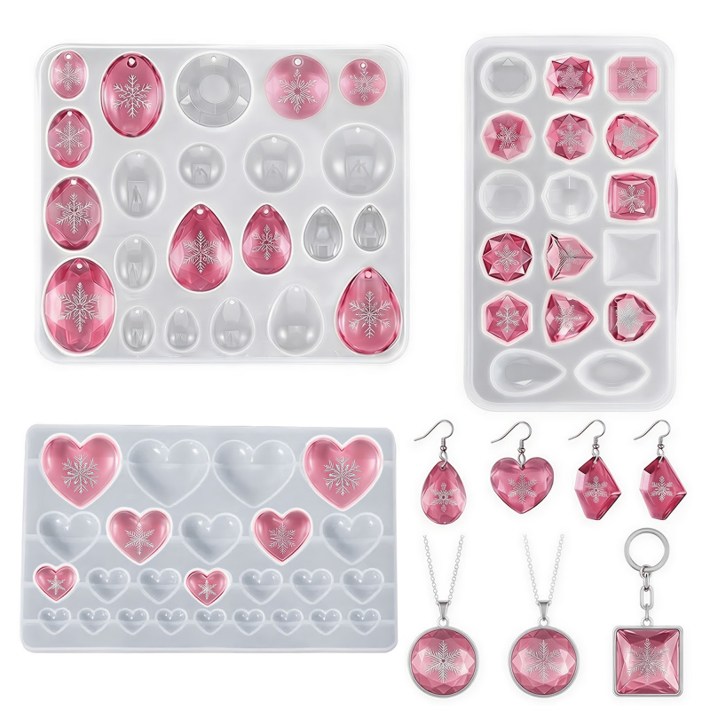 3Packaged Gemstone Silicone Mo - Resin Art Stone ulasan dan harga