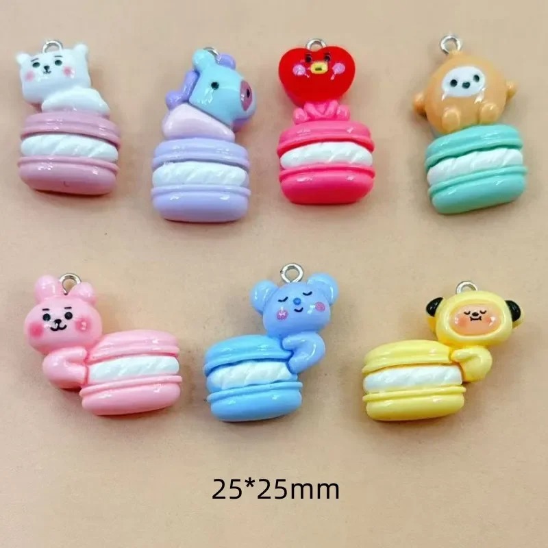 10pcs Mixed Cartoon Resin Char - Resin Art And Craft ulasan dan harga
