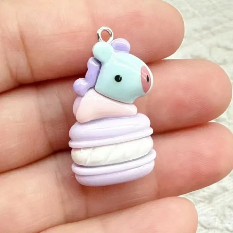 10pcs Mixed Cartoon Resin Char - Resin Art And Craft ulasan dan harga