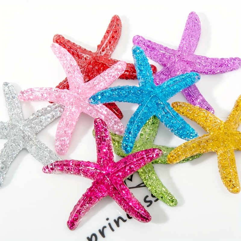 10Pcs 1.57 Inch Resin Starfish - Resin Art Furniture ulasan dan harga