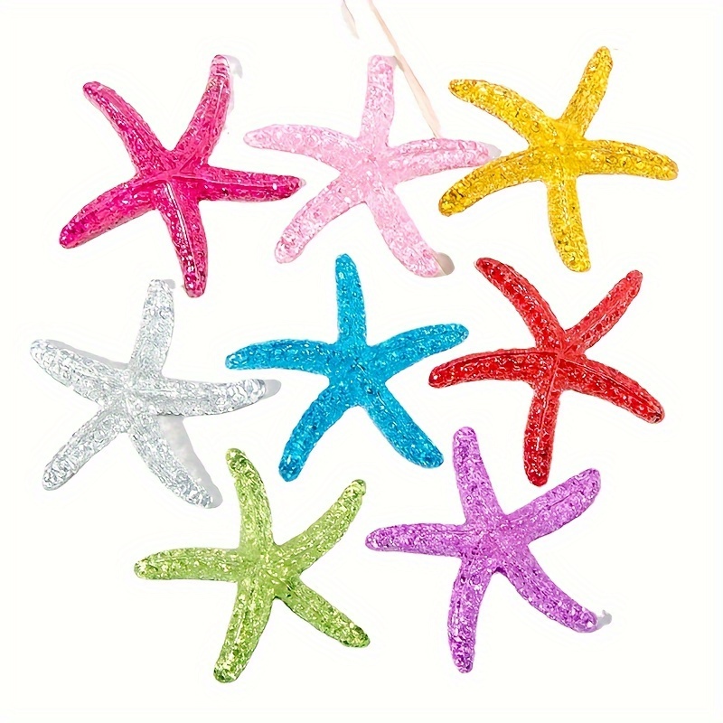 10Pcs 1.57 Inch Resin Starfish - Resin Art Furniture ulasan dan harga