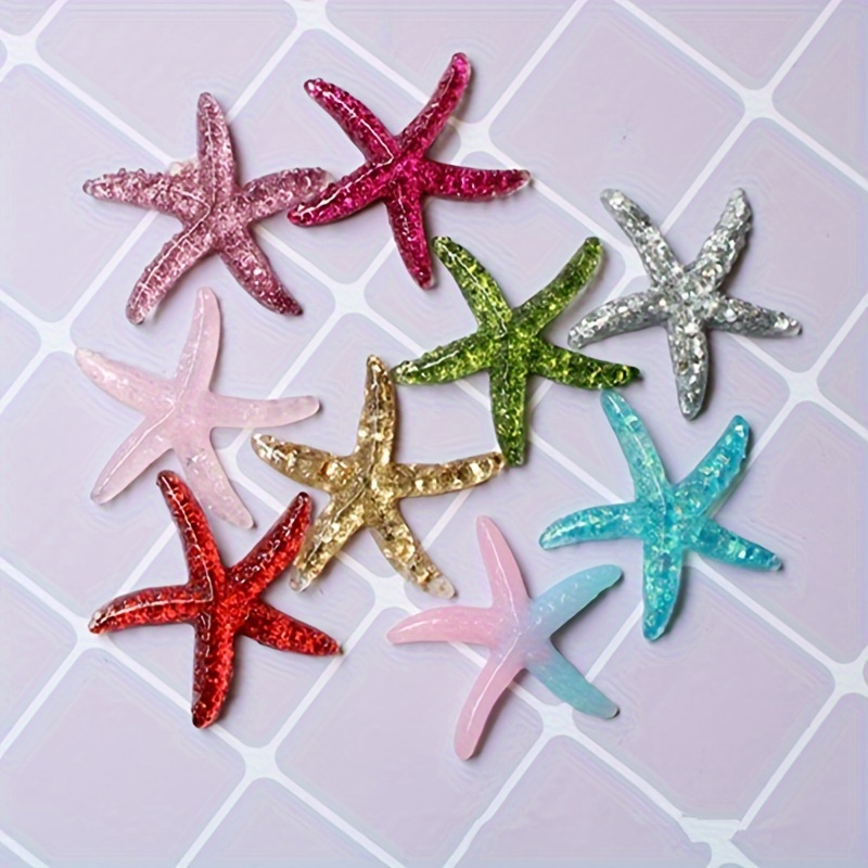 10Pcs 1.57 Inch Resin Starfish - Resin Art Furniture ulasan dan harga