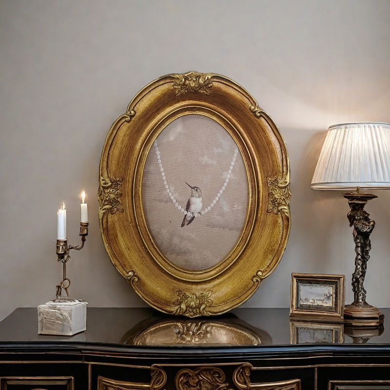 French Vintage Wall Photo Fram - Background Resin Art ulasan dan harga