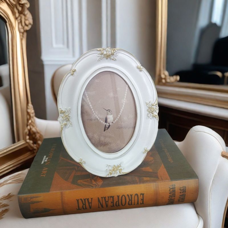 French Vintage Wall Photo Fram - Background Resin Art ulasan dan harga