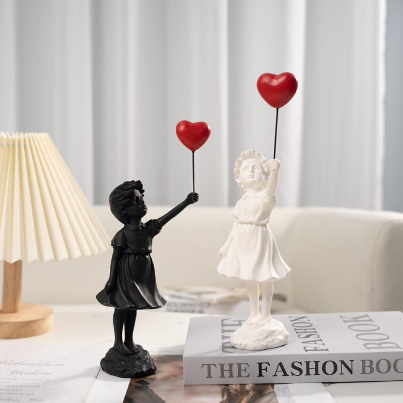 Banksy Statuette Art Crafts Tr - Resin Art For Anniversary Gift ulasan dan harga
