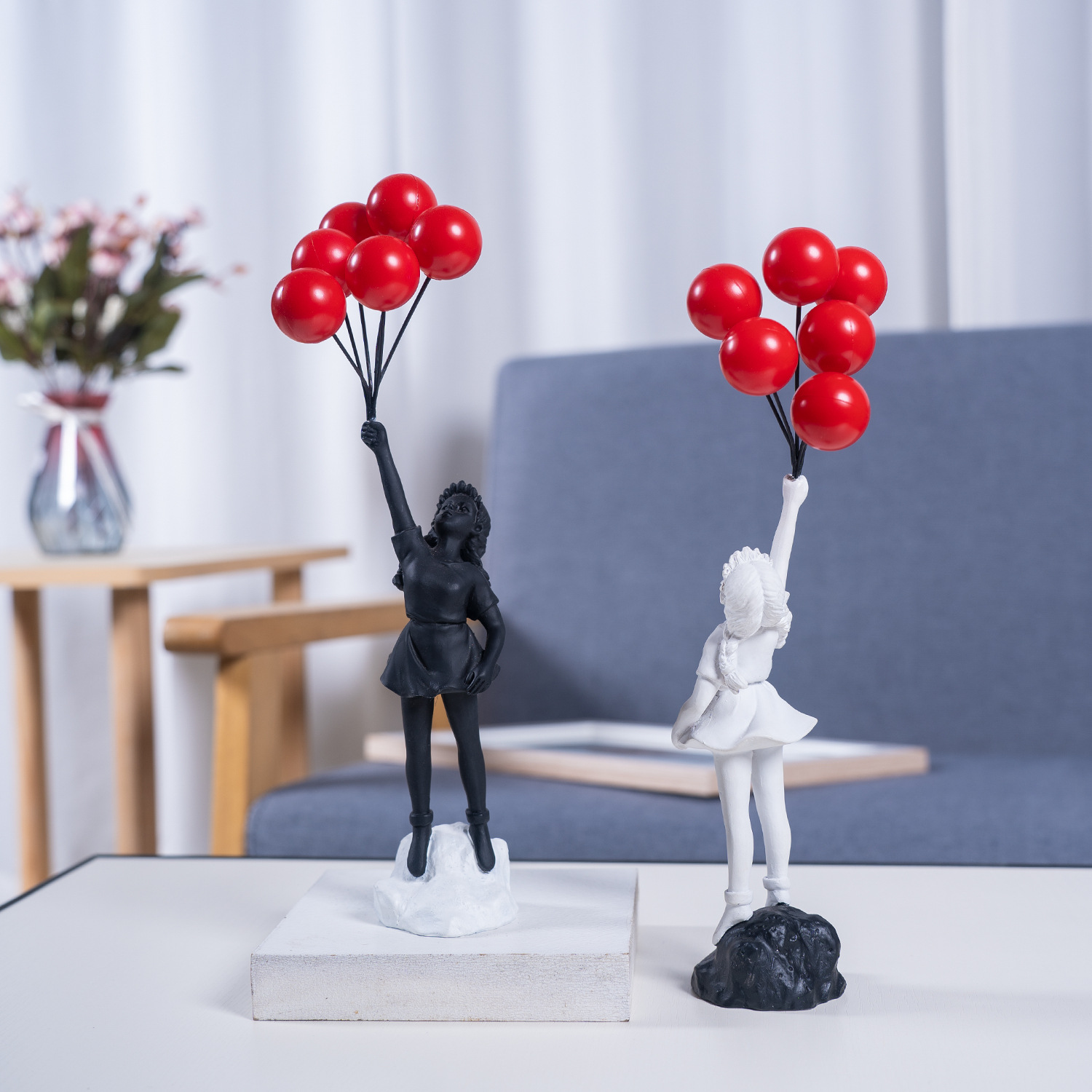 Banksy Statuette Art Crafts Tr - Resin Art For Anniversary Gift ulasan dan harga