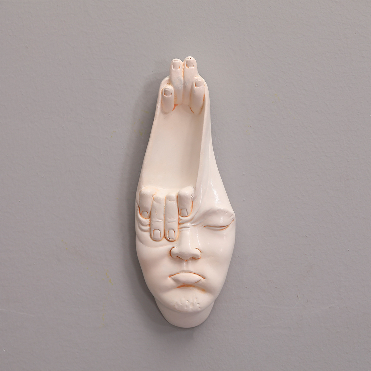 Creative Abstract Finger Face  - Background Resin Art ulasan dan harga