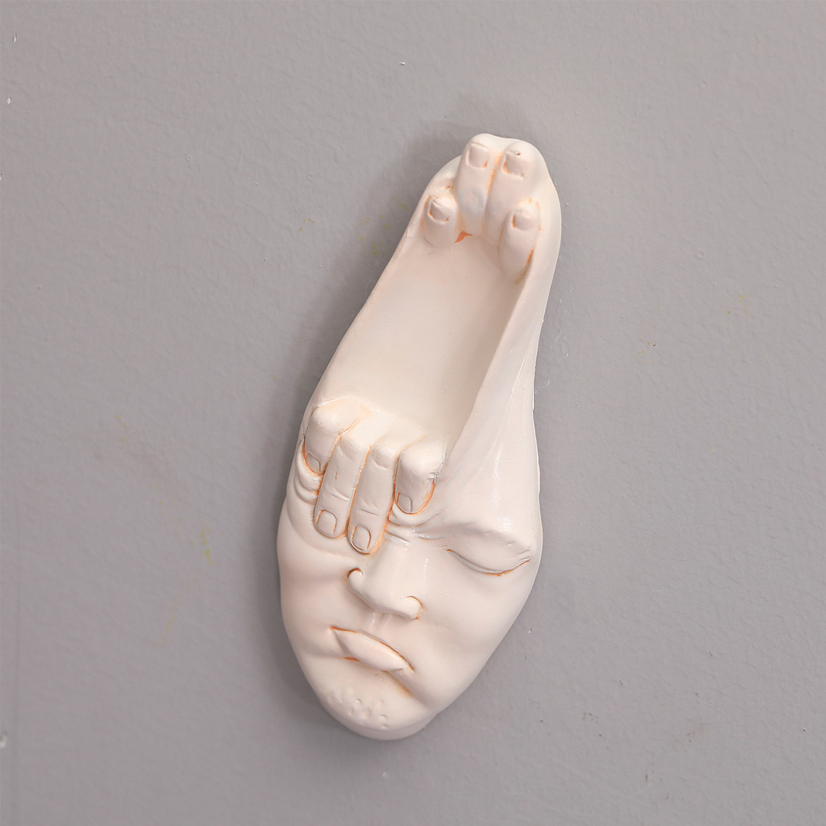 Creative Abstract Finger Face  - Background Resin Art ulasan dan harga