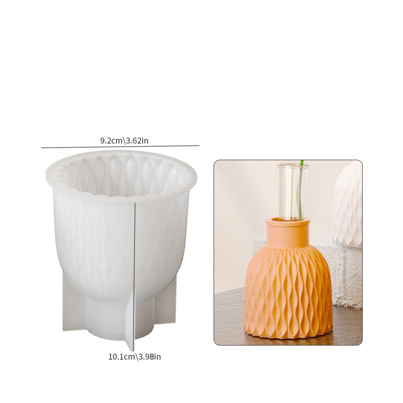 Nordic Modern Concrete Flower  - Resin Art Furniture ulasan dan harga